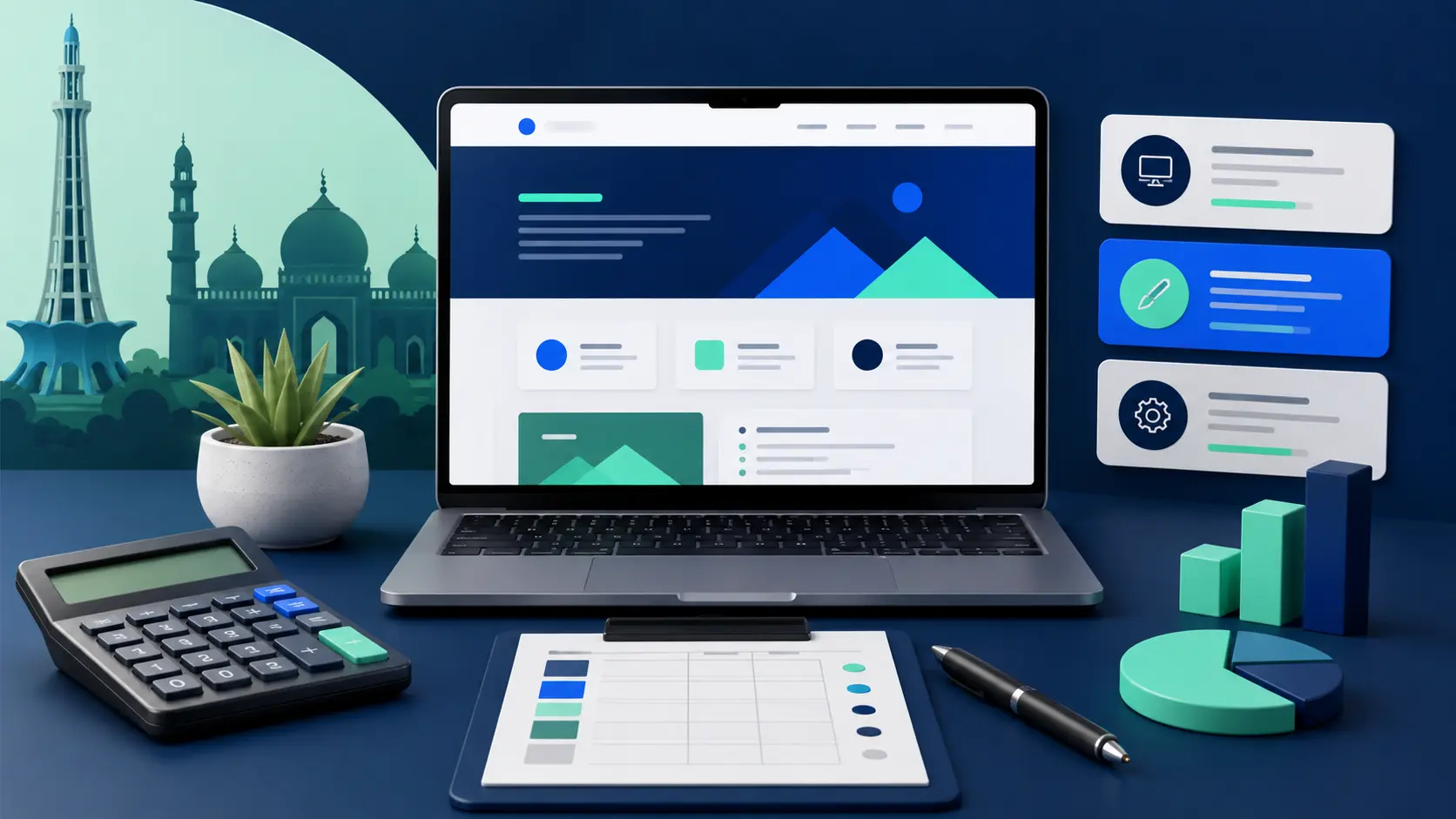 WordPress website cost planning for businesses in Pakistan